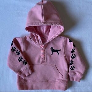 The Black Dog Hoodie Size 6 Months Martha's Vineyard Pink Pullover Sweatshirt